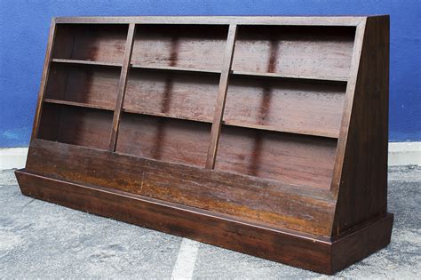 Sold Large Vintage Bookcase On Casters Circa 1950s Rehab Vintage