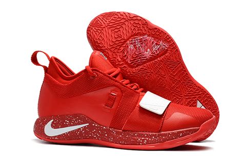 Oklahoma city thunder forward paul george has released his second signature shoe with nike — and it's pretty wild. Paul George's Nike PG 2.5 University Red/White Basketball ...