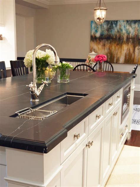 Awasome Kitchen Ideas With Black Marble Countertops Decor