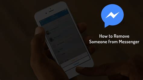 How To Remove Someone From Messenger 2019