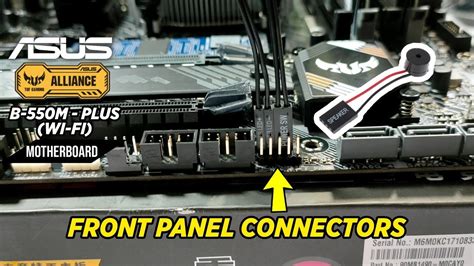 How To Connect Front Panel Connectors Internal Speaker To The