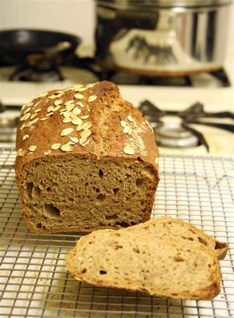 With both breads boasting a good glycemic index level, whole wheat beats sourdough when it comes to its fiber and resistant starch levels. No knead to say more: 100% whole wheat bread - Su Good ...