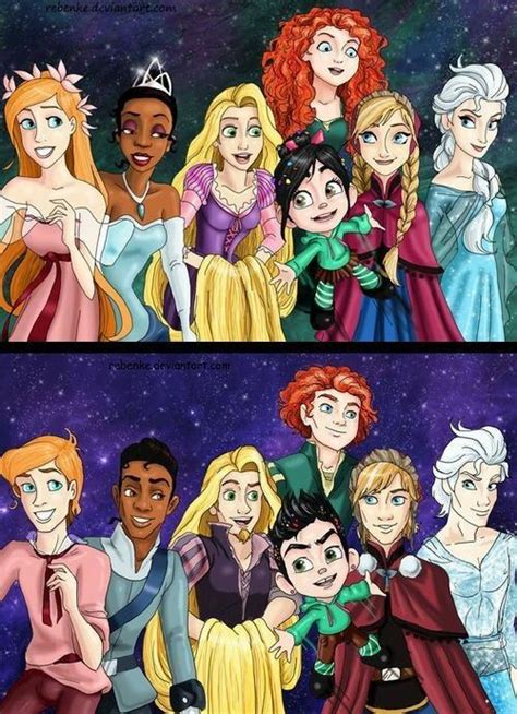 Disney Genderbend Disney Gender Swap Disney Gender Be