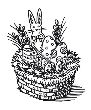 Browse our range of children's books for kids of all ages with free uk delivery on orders over £25. Easter Basket Drawing Stock Vector - FreeImages.com