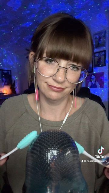 Cassie Marie Asmr On Instagram Asmr Lip Scrubbers And Slime On The