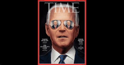 Time Cover Showing Joe Biden Cool In Aviators Mocked Hes Sleeping
