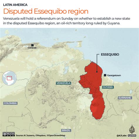 Venezuela Holds Referendum On Oil Rich Guyana Region Four Things To
