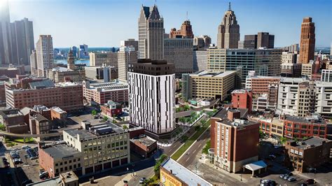Apartments Condos Planned For New 16 Story Tower In Detroits