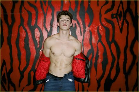 Shawn Mendes Shows Off Killer Abs For Shirtless Flaunt Cover Photo 3819158 Magazine