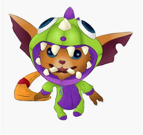 League Of Legends Gnar  Png Free Transparent Clipart Clipartkey