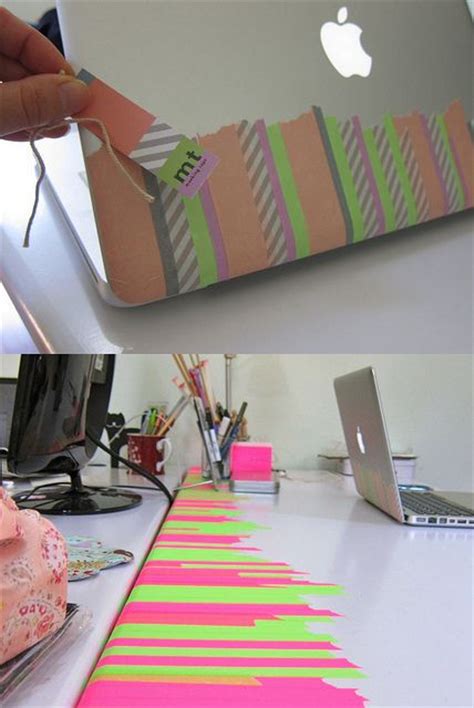 Washi tape comes in a rainbow of patterns and is easily removable without leaving damage or residue. 15 Fantastic Uses for Washi Tapes - Pretty Designs