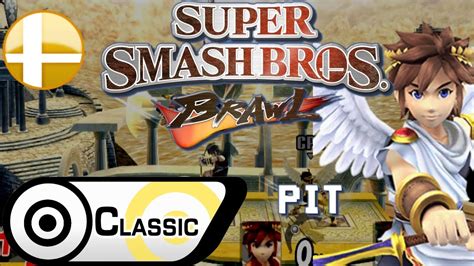 Super Smash Bros Brawl Classic Mode Pit Youtube