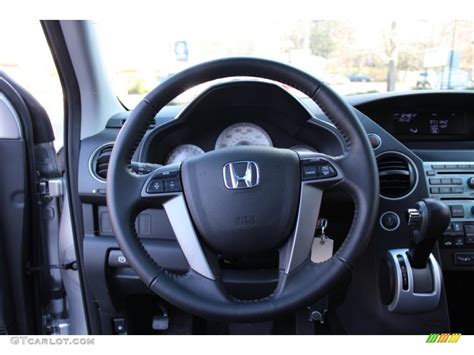 2011 Honda Pilot Ex L 4wd Black Steering Wheel Photo 57767664