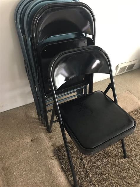 Buy folding chairs and get the best deals at the lowest prices on ebay! STURDY METAL FOLDING CHAIRS $5 EACH for Sale in Chicago ...