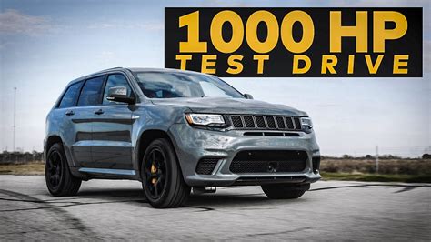 1000 Hp Trackhawk By Hennessey Test Drive With Our Techs Youtube