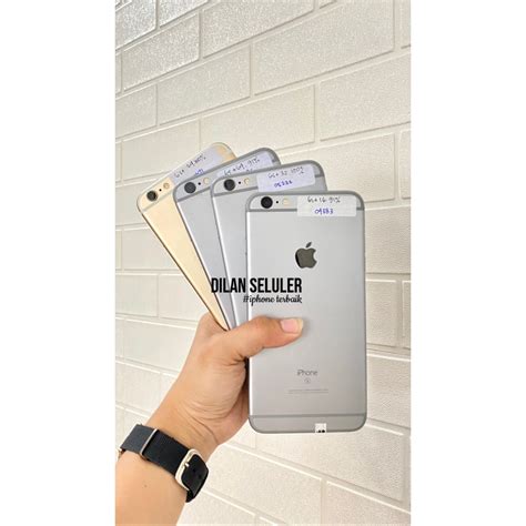Jual Iphone 6s6s Plus 16gb 32gb 64gb 128gb Grey Gold Asli 100 Dilan