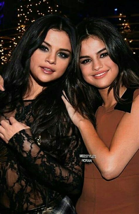 Selena Gomez And Her Twin