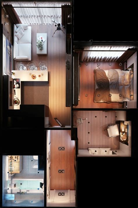 small apartment floorplan