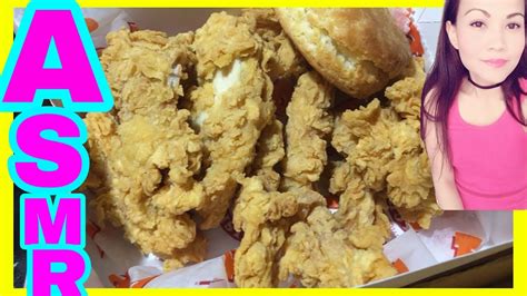 Asmr Eating Kfc Hot Crispy Fried Chicken Youtube