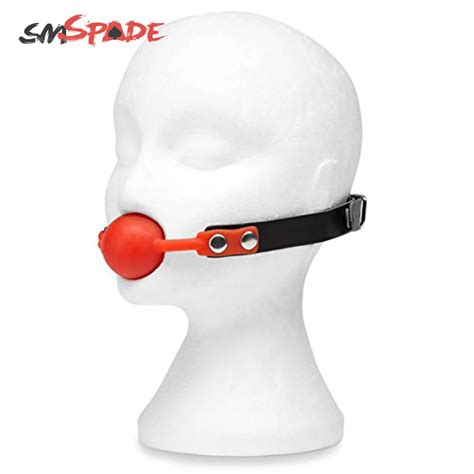 Buy 41mm Silicone Bondage Ball Gagadult Sex Restraints Mouth Gagsex Slave