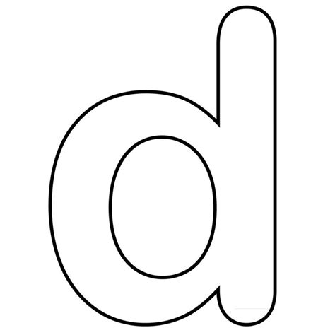 Customize and print a letter c coloring page by changing the font and text. Printable Letter D Coloring Pages Only Coloring Pages ...