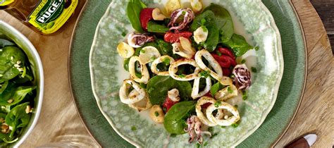 Recette de la salade de Calamar signée Puget