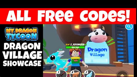 Codes My Dragon Tycoon Dragon Village Showcase Roblox Game By
