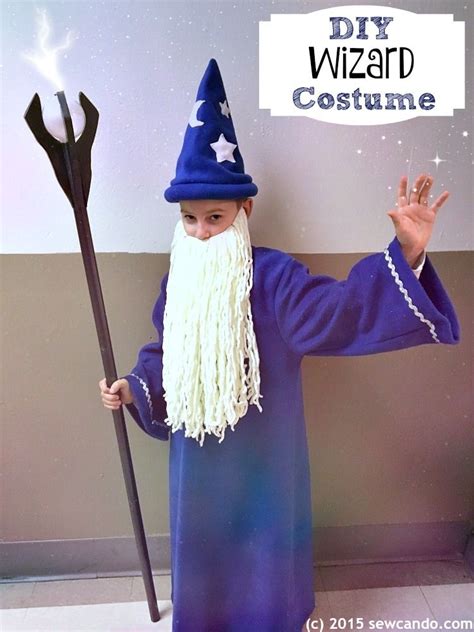 Making A Magical Wizard Costume Wizard Costume Wizard Costume For