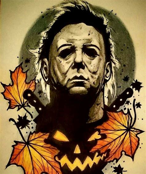 Michael Myers Michael Myers Drawing Halloween Tattoos Horror Movie