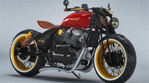 This Royal Enfield Continental GT 650 Modified As A Bobber Will Rule