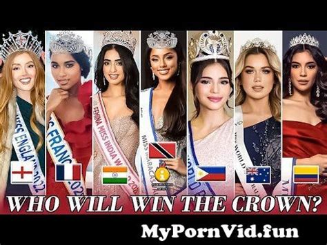 The Top Beauties Of Miss World Who Will Win The Crown