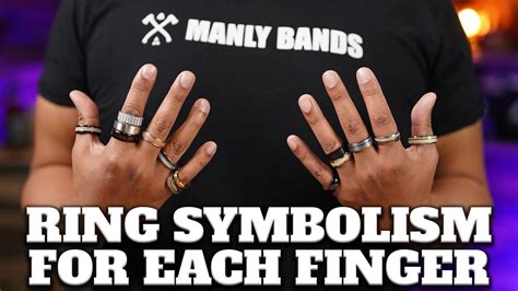 What Rings Mean On Each Finger Symbolism For Men Youtube