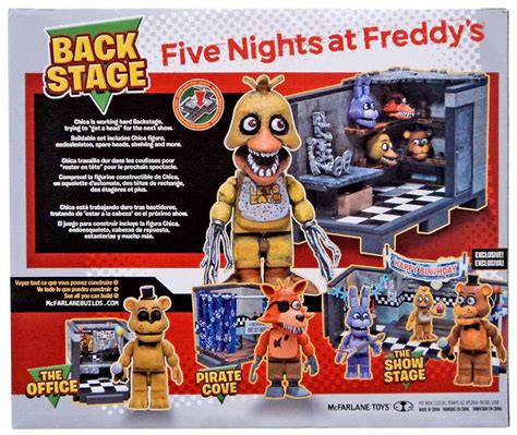 Mcfarlane Toys Five Nights At Freddys Backstage Construction Set