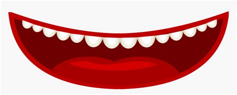Smile Mouth Lip Tooth Clip Art Animated Mouth No Background Hd Png