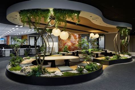 A Tour of Indeed’s Biophilic Tokyo Office | Office space design, Design