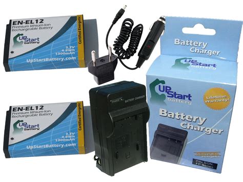 2x Pack Nikon Coolpix S9400 Battery Charger With Car And Eu Adapters