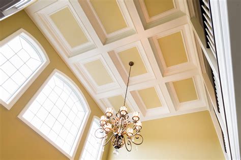 Coffered Ceiling A Luxury Item That Is Difficult To Install Home And