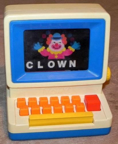 1980s Tomy Tutor Play Computer Toy Clown Clowning