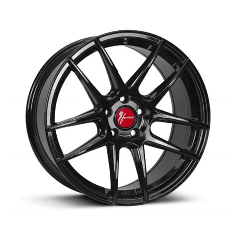 1form Edition4 Gloss Black And Red Cap 18 19 Alloy Wheels