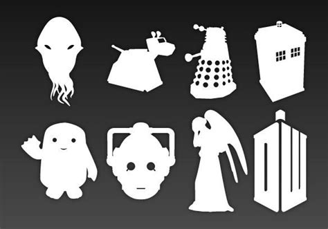 Doctor Who Svg Stencils