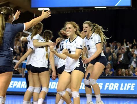 BYU women's volleyball headed to Final Four after defeating Florida, Texas - The Daily Universe