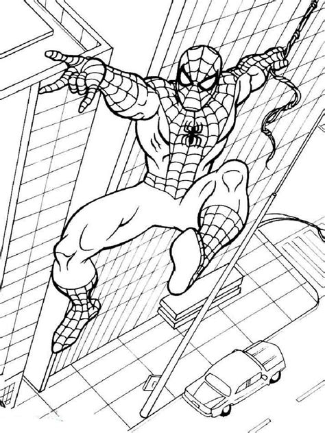 Spider Man Coloring Pages Download And Print Spider Man Coloring Pages