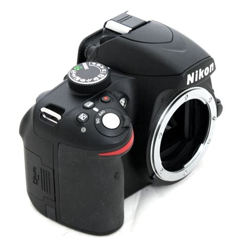 Used Nikon D3200 Digital Slr Camera Body Only Black Sn 448990