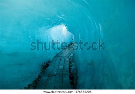 Inside Rhone Glacier Switzerland Stock Photo 176566208 Shutterstock