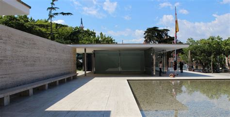 Bauhaus Der Pavillon Mies Van Der Rohe In Barcelona