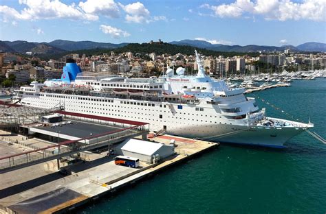 Professor Cruise Ship Cruise Port Palma De Mallorca Mallorca