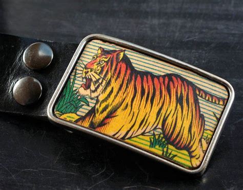 Tiger Belt Buckle Etsy Belt Buckles Leather Belt Buckle Western