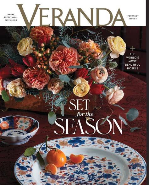 Veranda Magazine Subscription Discount Lifestyle At Its Finest