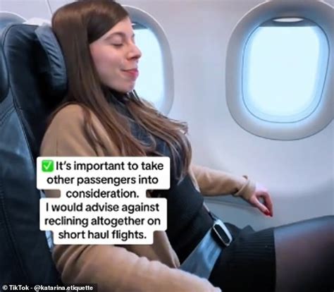 Etiquette Expert Reveals The Ultimate List Of Rules For Reclining Your Seat On A Plane After