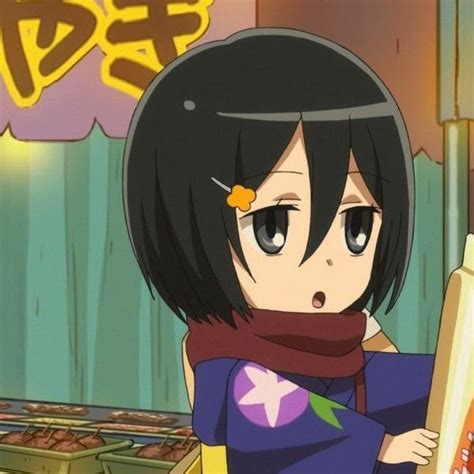 Eremika Pfp Anime Anime Chibi Mikasa